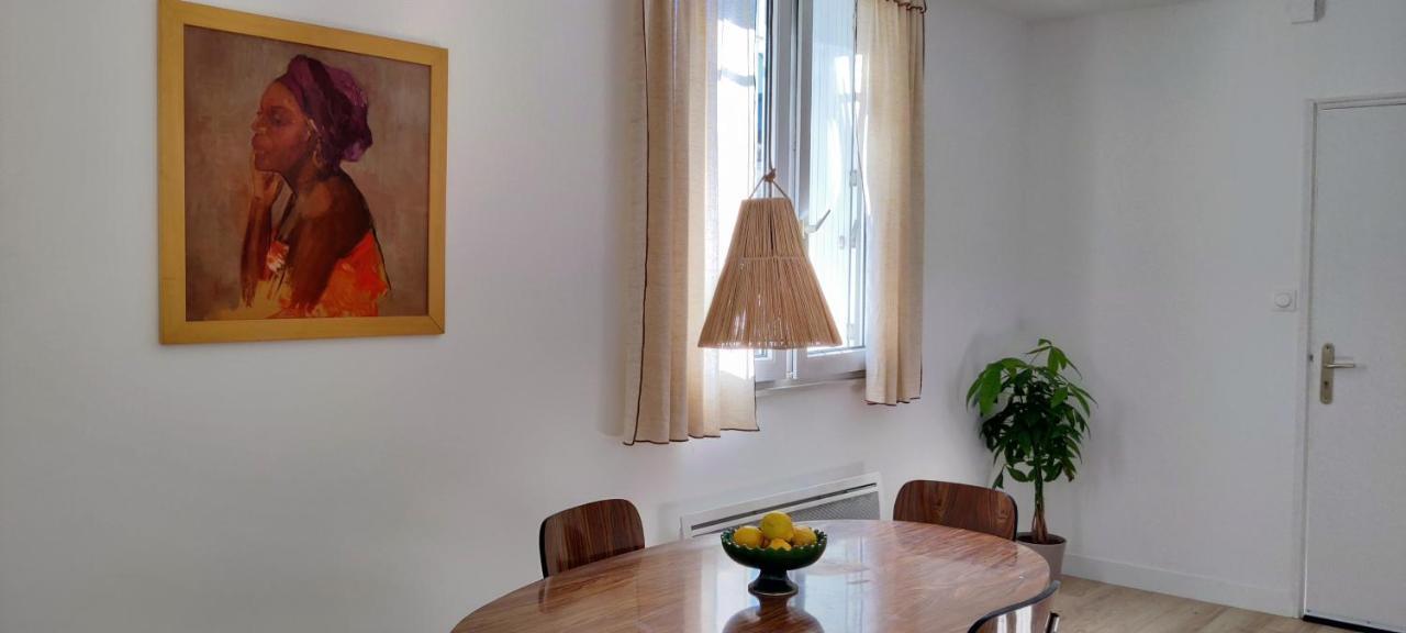 Bel Appartement Refait A Neuf, Deco Raffinee, Fibre, Bureau, Calme تور المظهر الخارجي الصورة